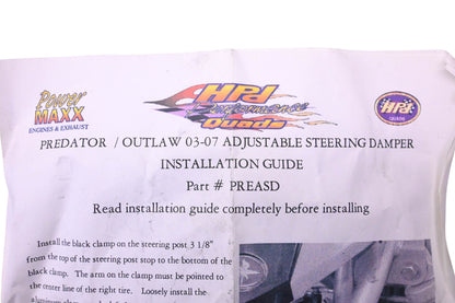 PowerMax PREASD Steering Damper Stabilizer Assembly NOS
