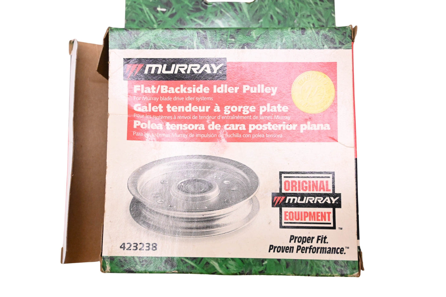 Murray 423238 Flat Idler Pulley NOS