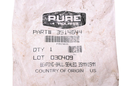 New OEM Polaris 3514644 Front Sealed Ball Bearing Assembly NOS