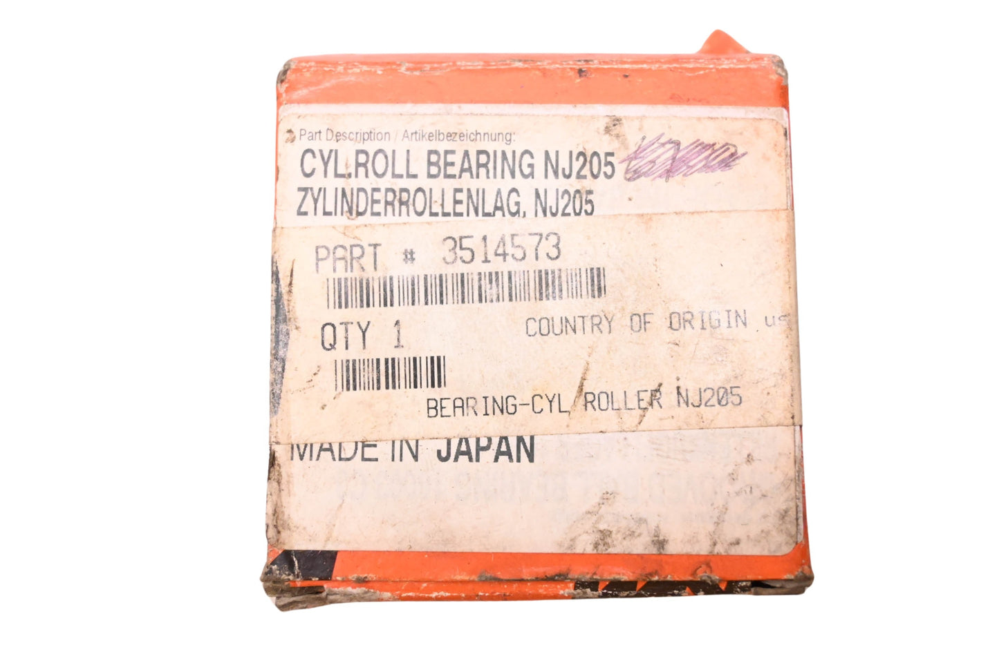 New OEM Polaris 3514573 Roller Cylinder Bearing NOS