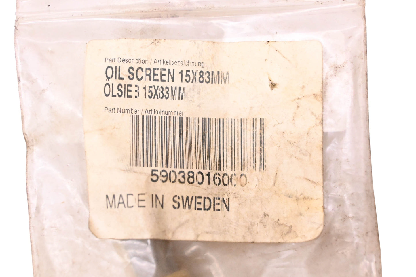 New OEM KTM 59038016000 Oil Filter Screen Assembly NOS
