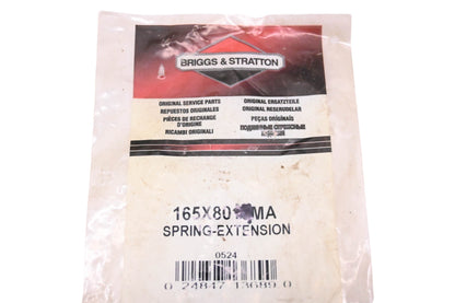 Briggs & Stratton 165X80MA Extension Spring NOS