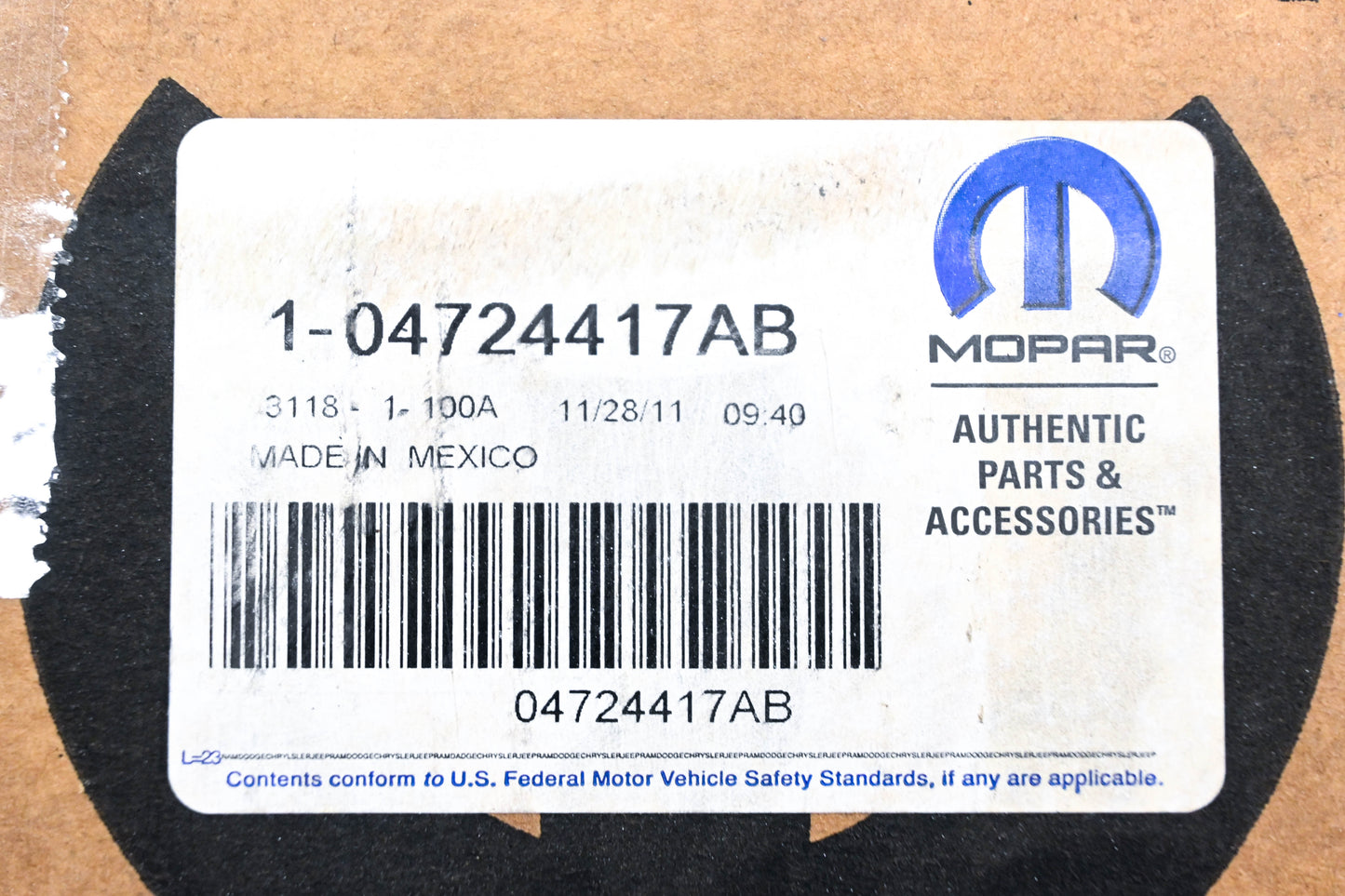 Mopar 04724417AB, 4724417AB Left Window Lift Motor Kit NOS