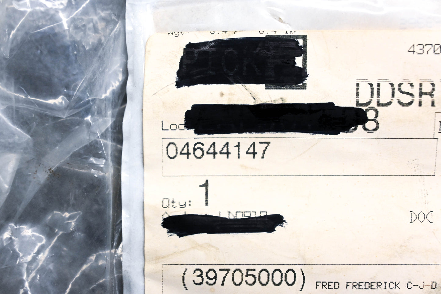 Mopar 04644147, 4644147 Blend Air Door NOS