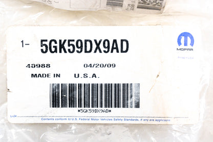 Mopar 5GK59DX9AD Steering Column Cover Kit NOS
