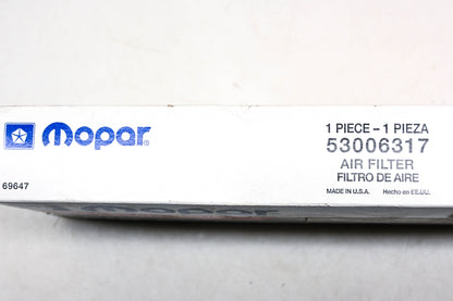 Mopar 53006317 Air Filter NOS
