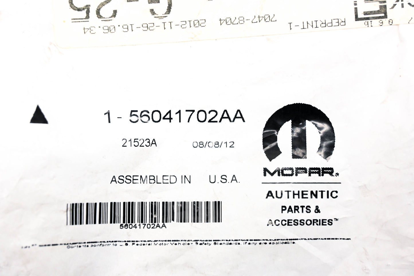 Mopar 56041702AA Oxygen Sensor NOS