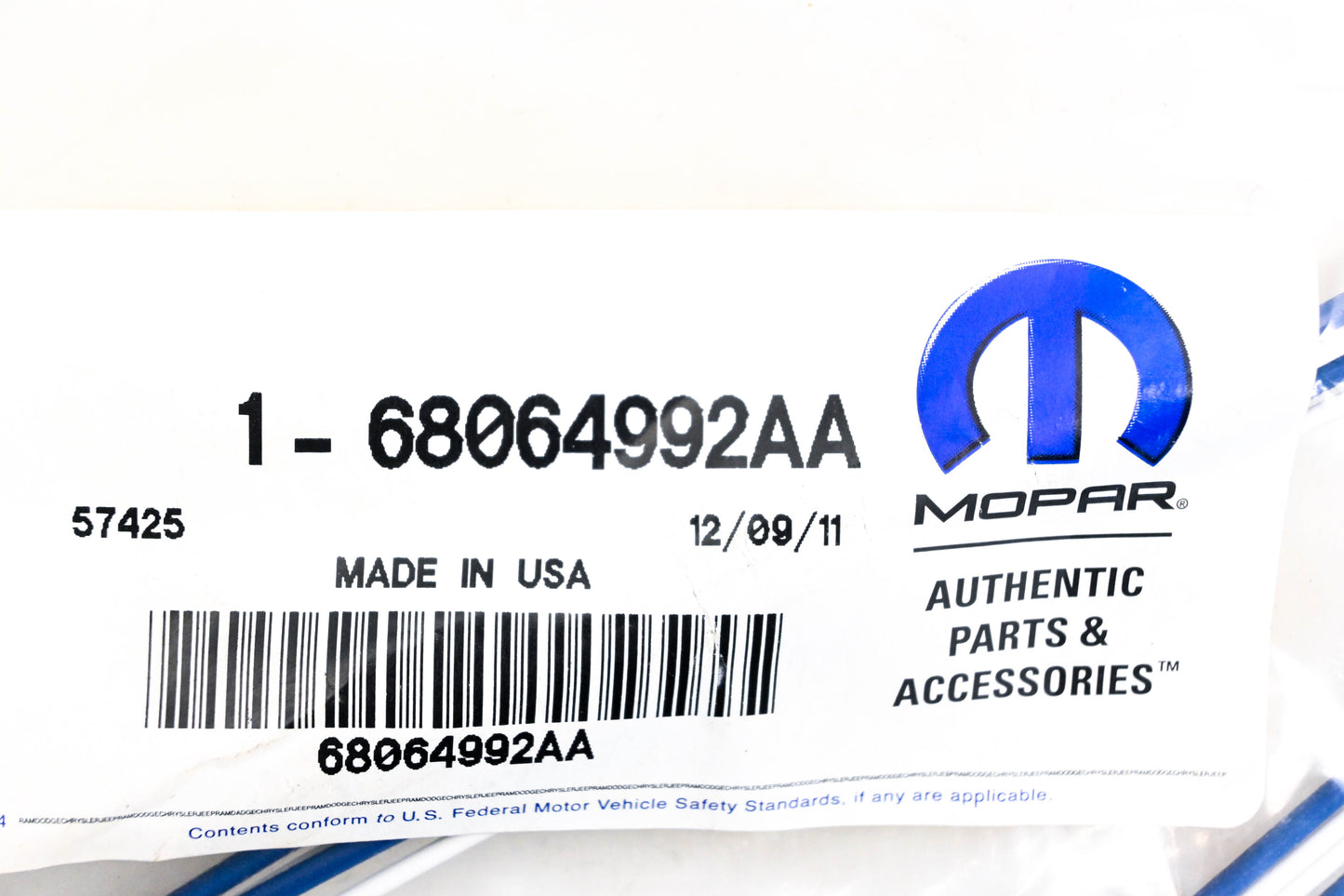 Mopar 68064992AA Coolant Temperature Sensor Harness Kit NOS
