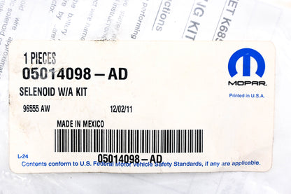 Mopar 05014098AD, 5014098AD Starter Solenoid Wiring Kit NOS