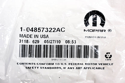 Mopar 04857322AC License Plate Light Housing NOS