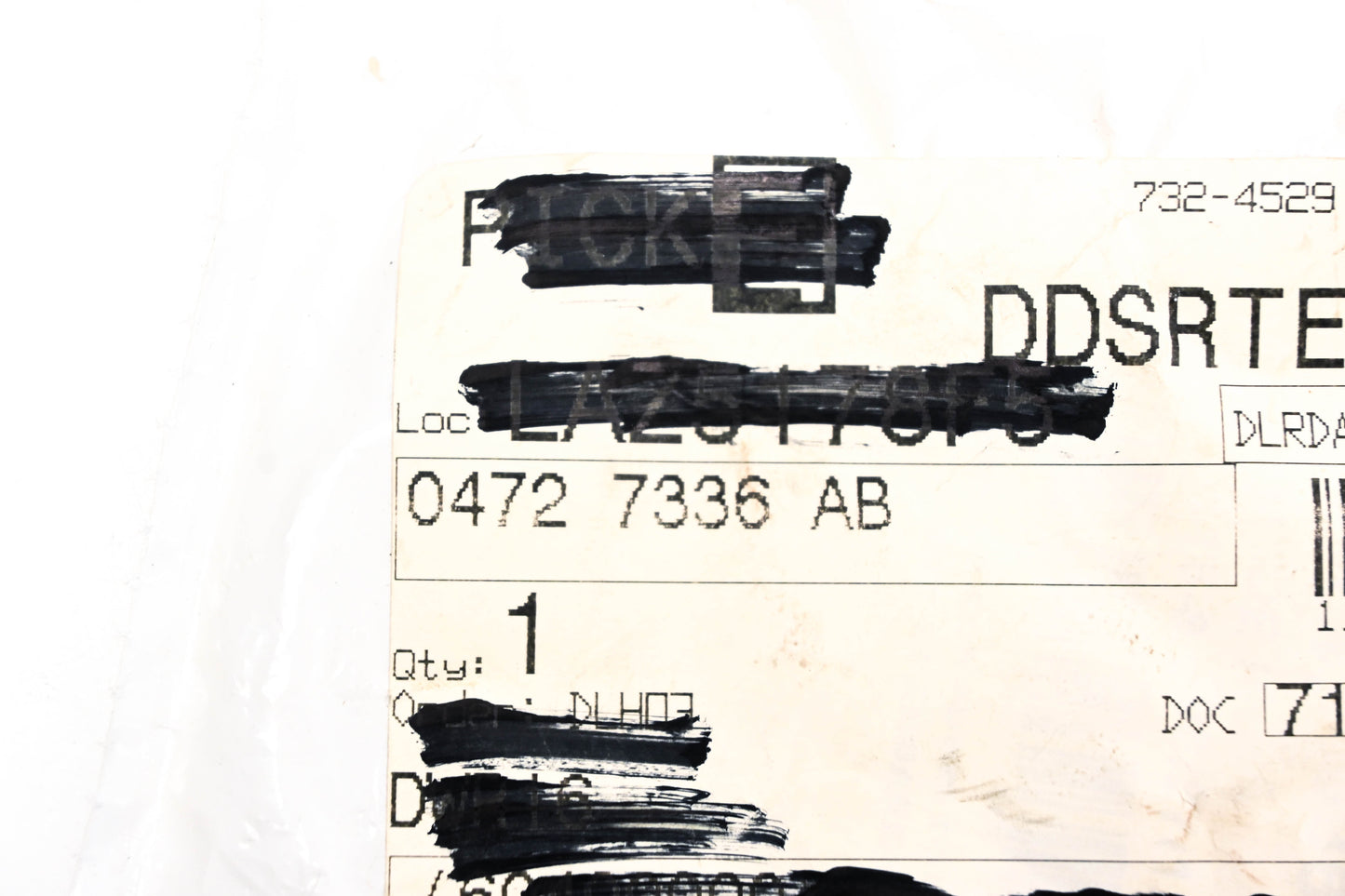 Mopar 04727336AB, 4727336AB Crankshaft Position Sensor NOS