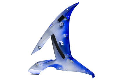 New OEM Yamaha 5PW-Y283U-30-P1 Blue Middle Left Side Fairing NOS