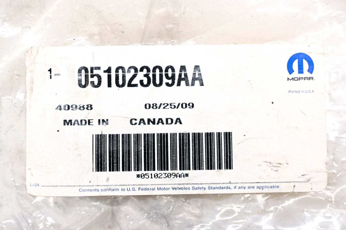 Mopar 05102309AA, 5102309AA Rear Seat Cup Holder NOS