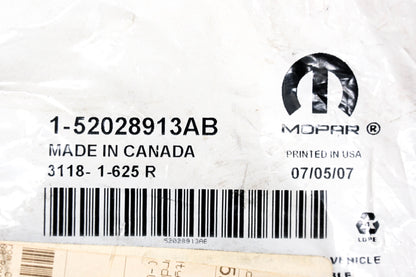 Mopar 52028913AB Air Seal NOS