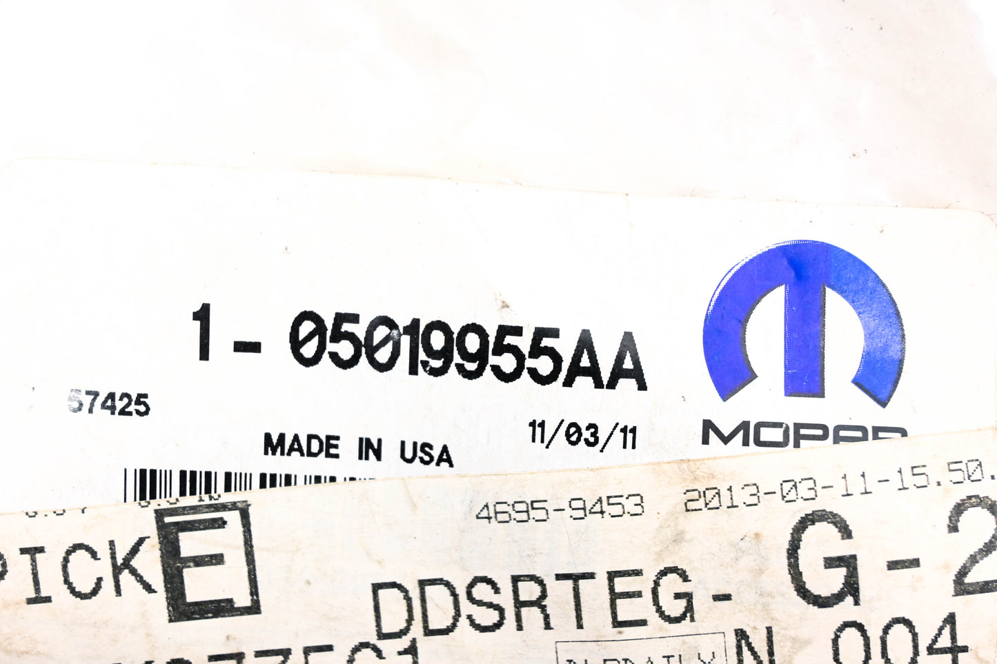 Mopar 05019955AA, 5019955AA 4-Way Connector Wiring Kit NOS
