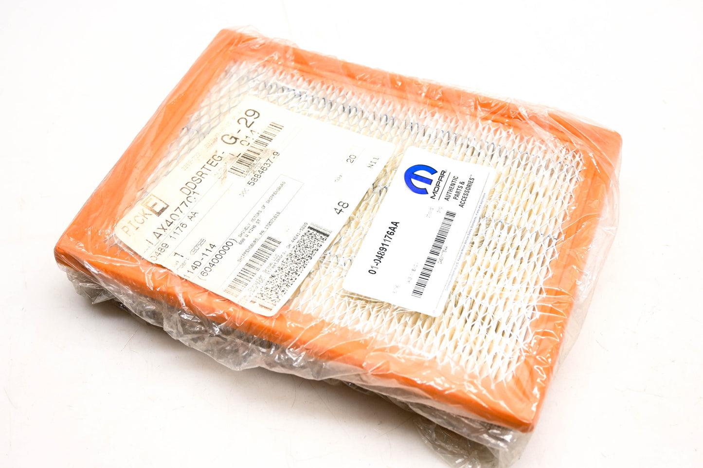 Mopar 04891176AA, 4891176AA Air Filter NOS