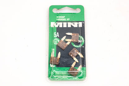Littlefuse MIN5BP, 0MIN005.VP 5amp Mini Fuse Kit NOS