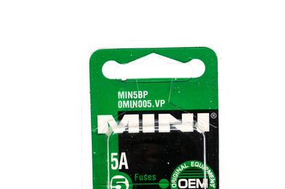 Littlefuse MIN5BP, 0MIN005.VP 5amp Mini Fuse Kit NOS