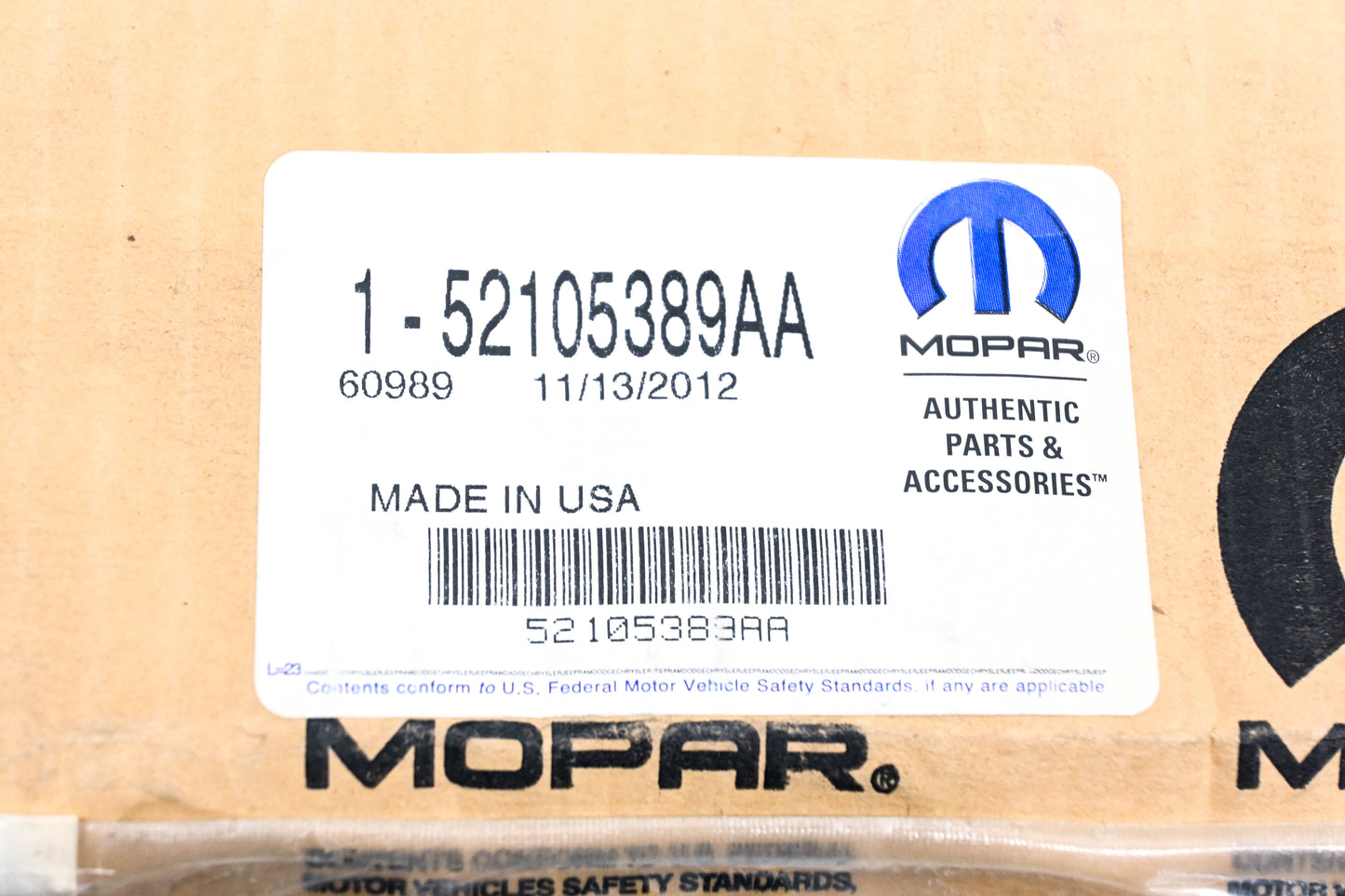 Mopar 52105389AA Gear Shifter Linkage Lever NOS