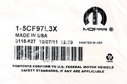 Mopar 5CF97L3X Jeep Wheel Center Hub Cap NOS