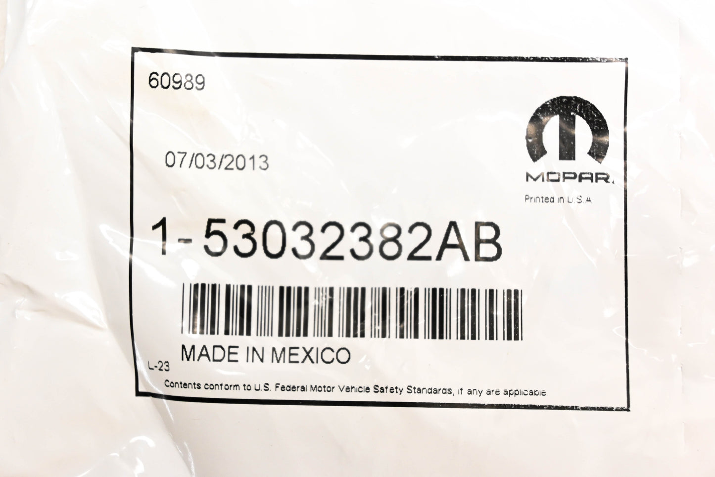 Mopar 53032382AB Manifold Gasket NOS
