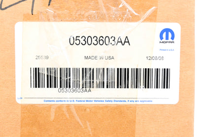 Mopar 05303603AA, 5303603AA Left Bumper Fog Lamp Bezel NOS