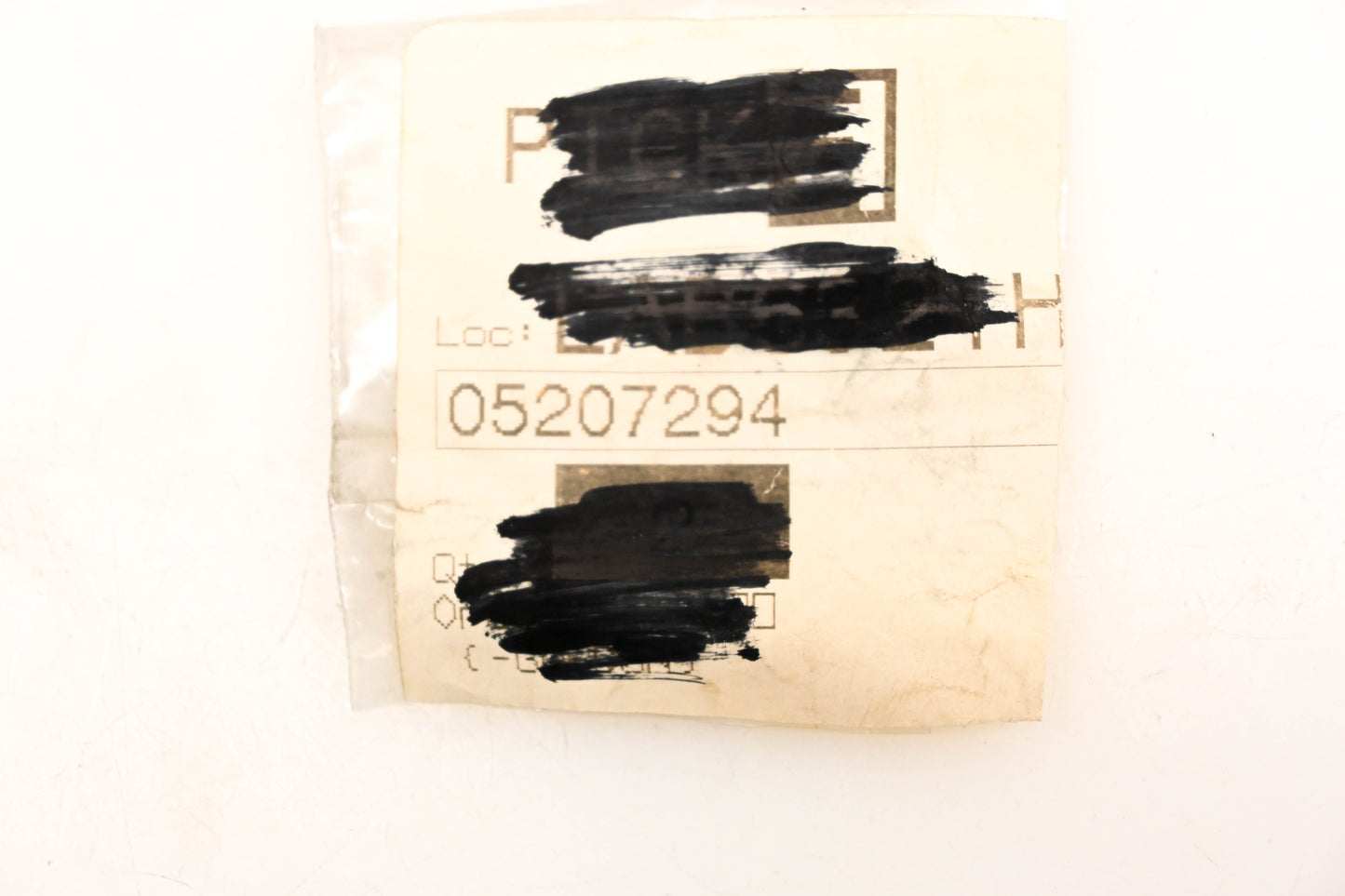 Mopar 05207294, 5207294 Hood Release Cable Grommet NOS