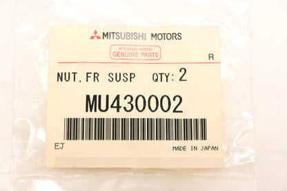 Mitsubishi MU430002 Front Suspension Nuts Qty 2 NOS