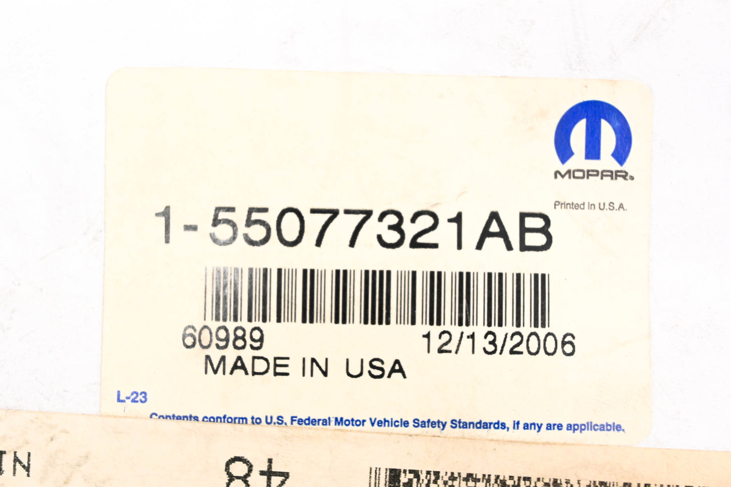 Mopar 55077321AB Quad Cab Dimensional Graphic NOS
