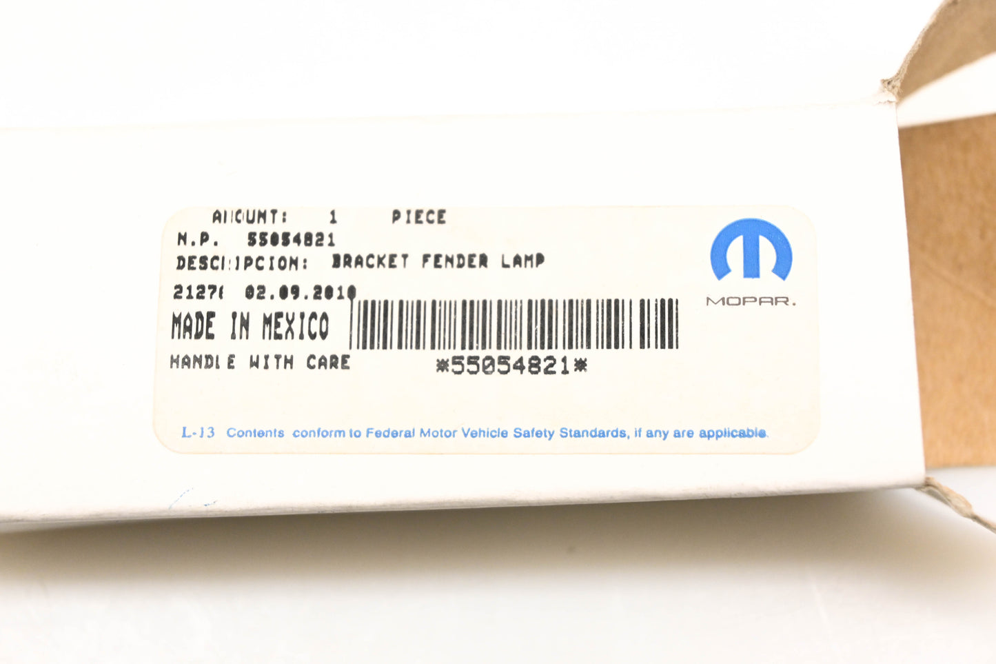 Mopar 55054821 Clearance Lamp Housing Bracket NOS