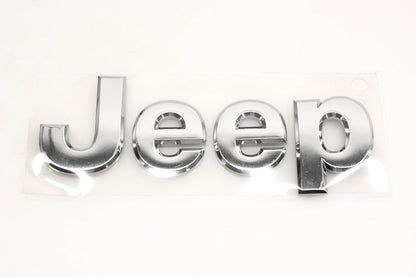 Mopar 55157089AC Chrome Jeep Emblem NOS