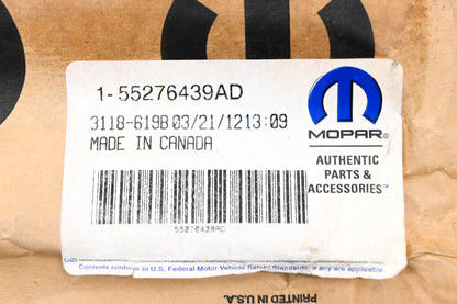 Mopar 55276439AD Rear Driver B-Pillar Weatherstrip NOS