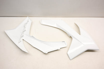 Polisport 8428600001, 84143 White Radiator Scoop Kit NOS