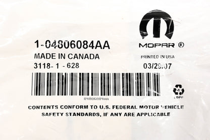 Mopar 04806084AA, 4806084AA Front Fright Closeout Panel NOS