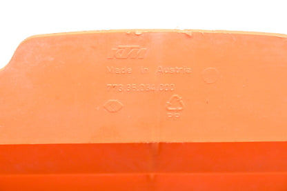 OEM KTM 77335034000 Orange Radiator Guard Vent