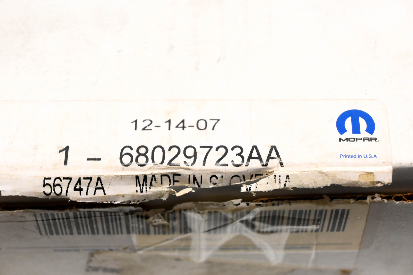 Mopar 68029723AA Blower Motor Resistor NOS