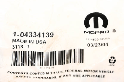 Mopar 04334139, 4334139 Headlight Adjustment Screw NOS