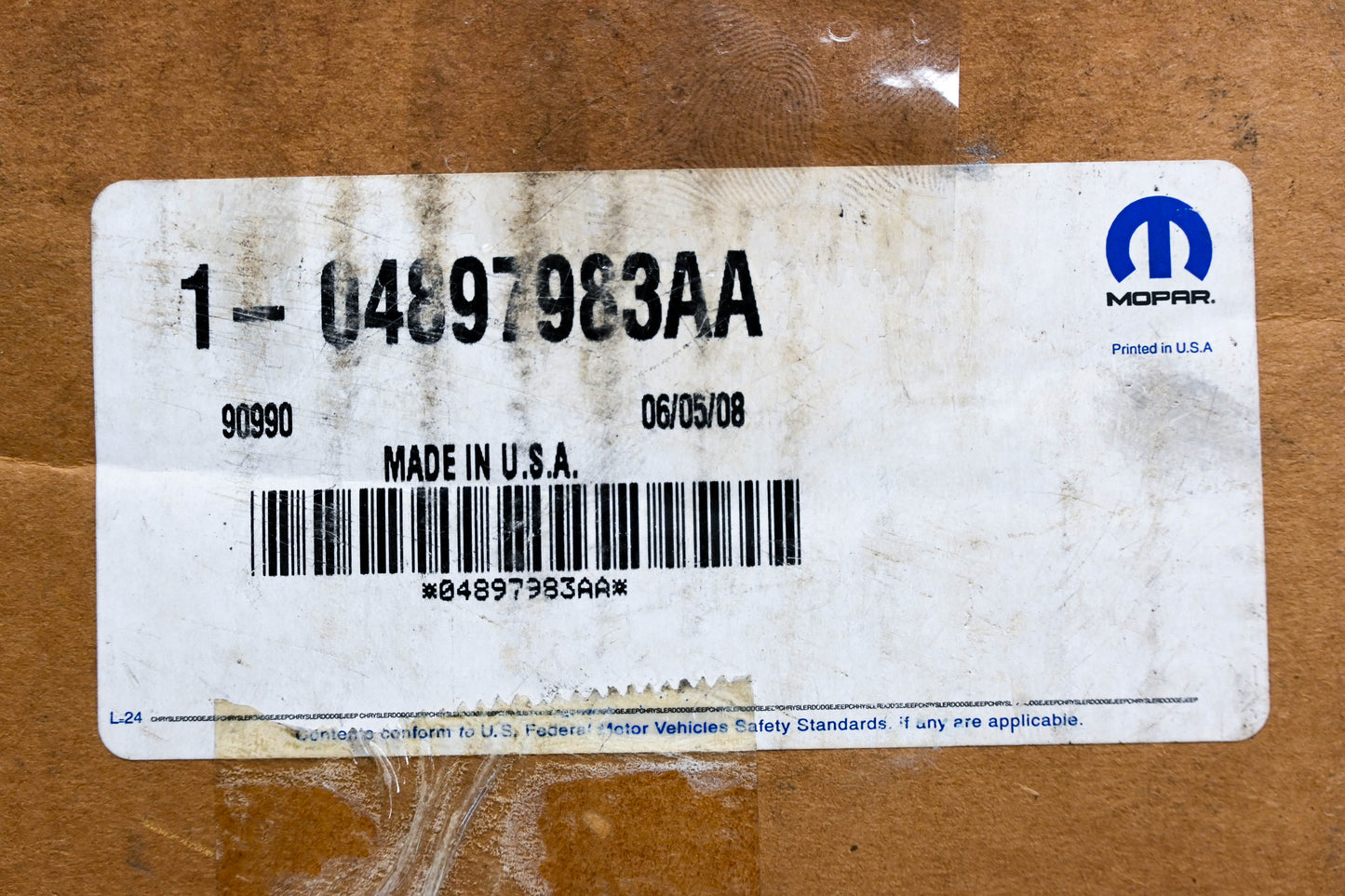 Mopar 04897983AA, 4897983AA Transfer Case Output Yoke NOS