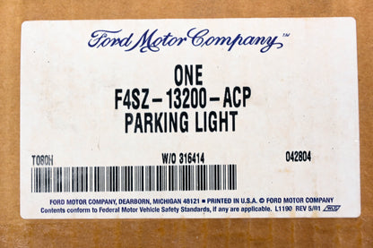 New OEM Ford F4SZ-13200-ACP Side Marker Light Assembly NOS