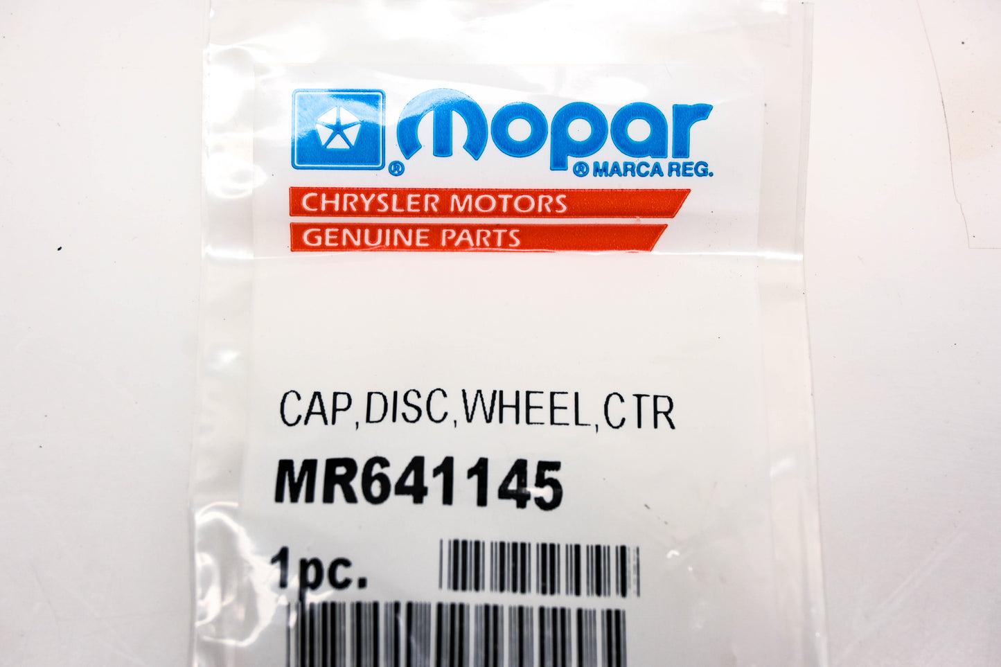 Mopar MR641145 RAM Center Wheel Cap NOS