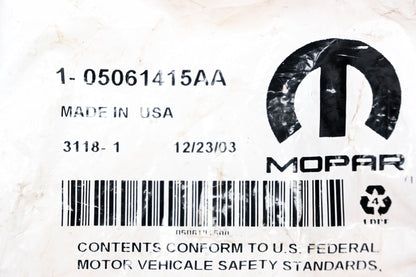 Mopar 05061415AA, 5061415AA Cover NOS