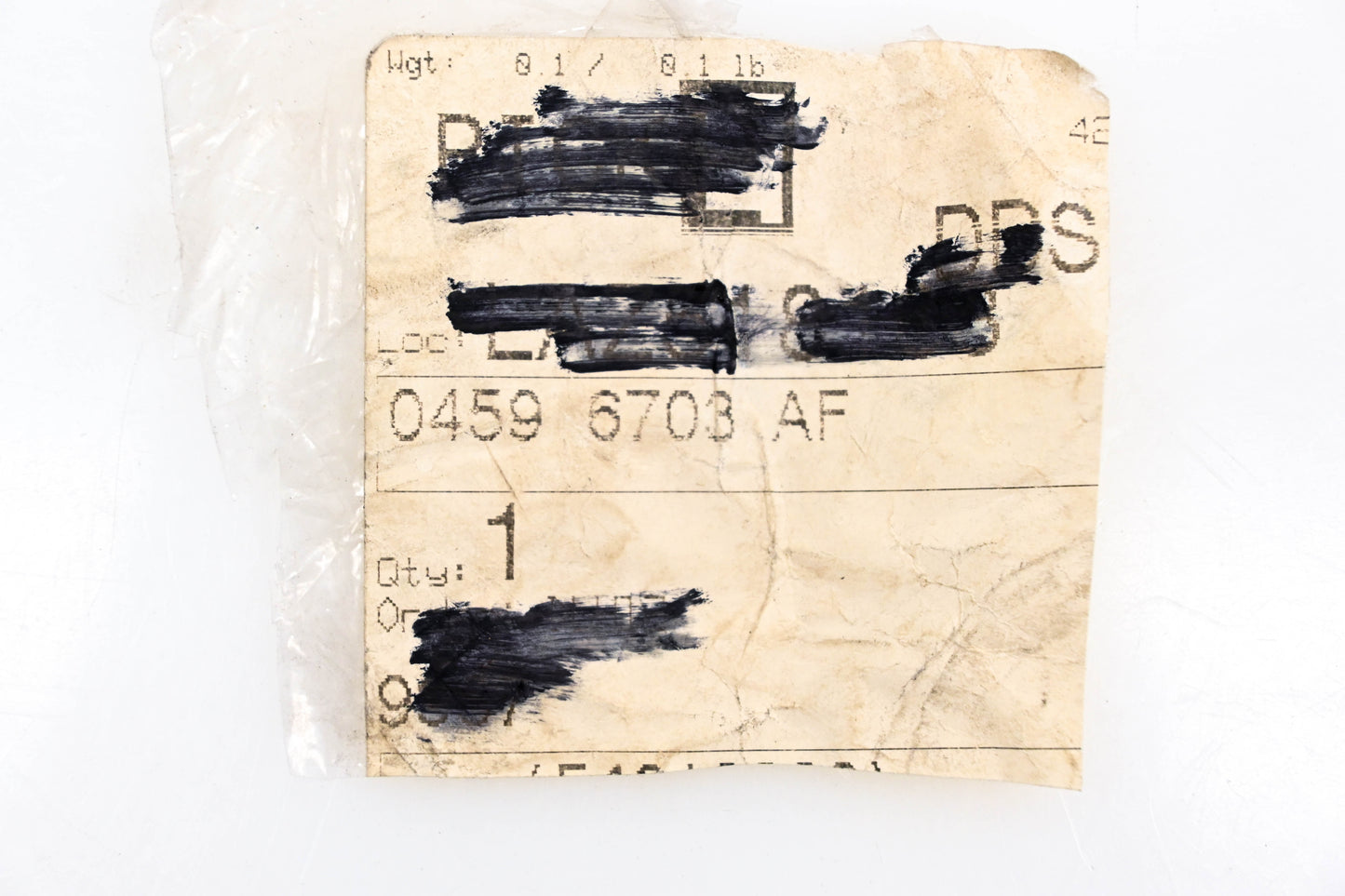 Mopar 04596703AF, 4596703AF Heater Core Outlet Hose NOS