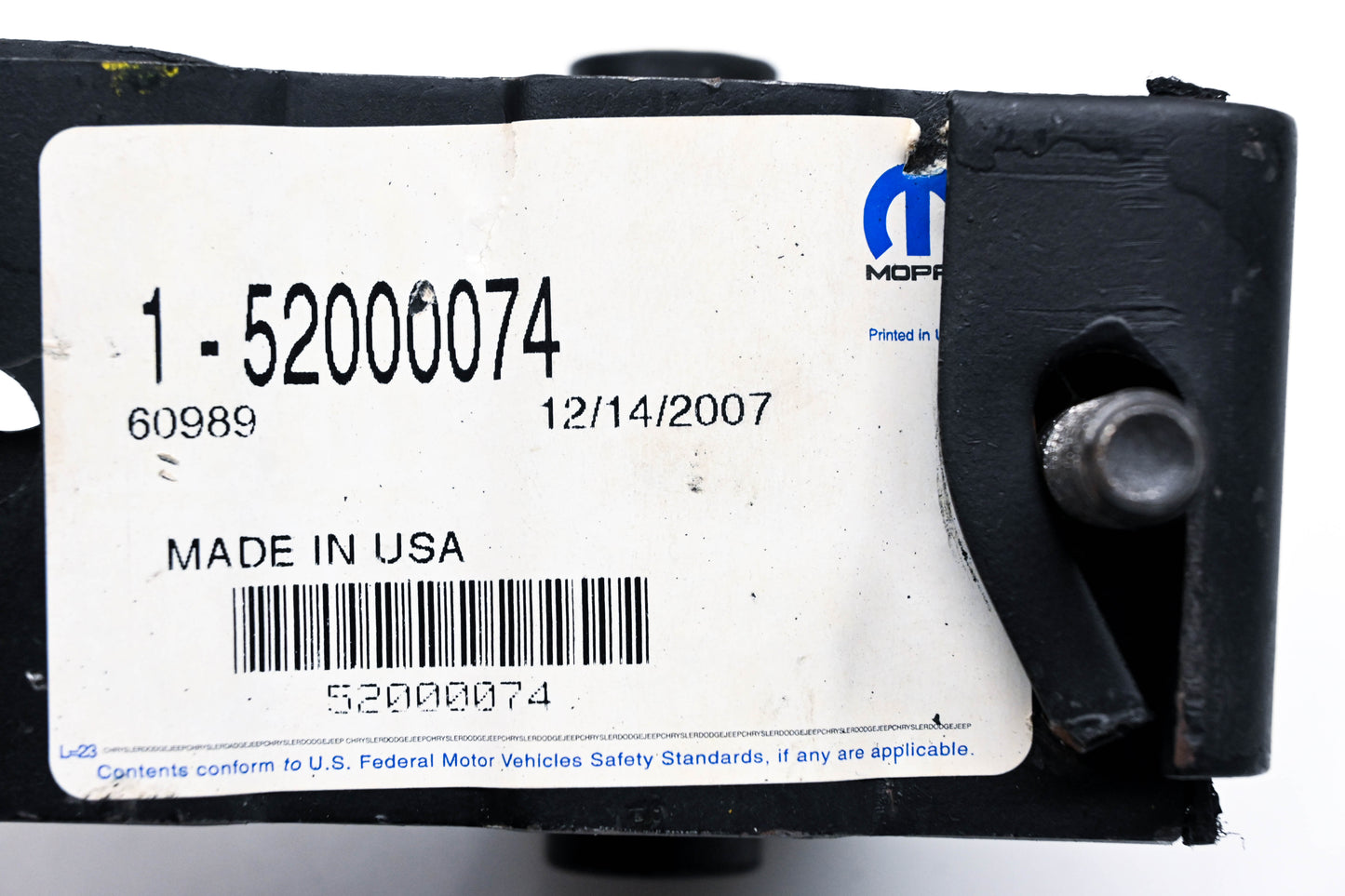 Mopar 52000074 Engine Mount NOS