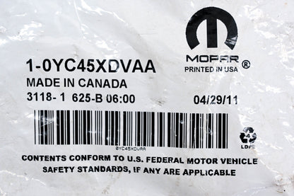 Mopar 0YC45XDVAA, YC45XDVAA Ashtray Panel NOS