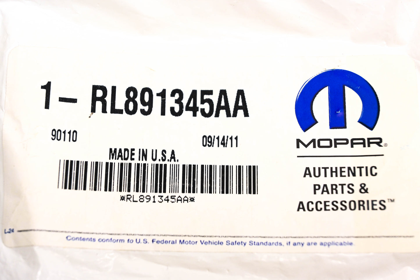 Mopar RL891345AA Fuel Injector NOS