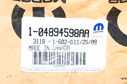 Mopar 04894598AA, 4894598AA Right Rear Window Pinch Sensor NOS