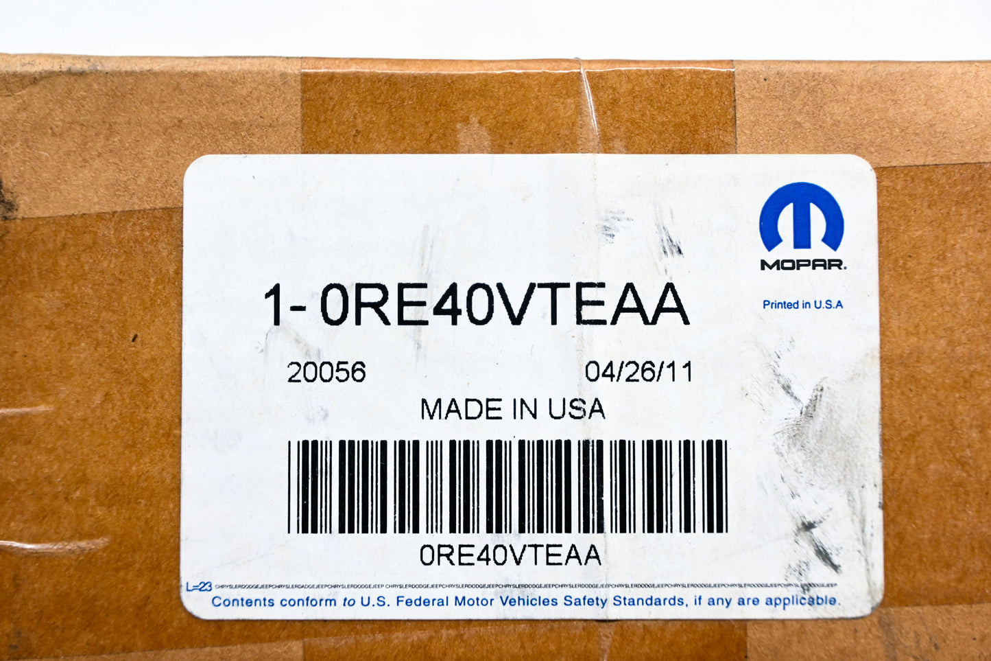 Mopar 0RE40VTEAA, RE40VTEAA Right Sliding Door Handle NOS