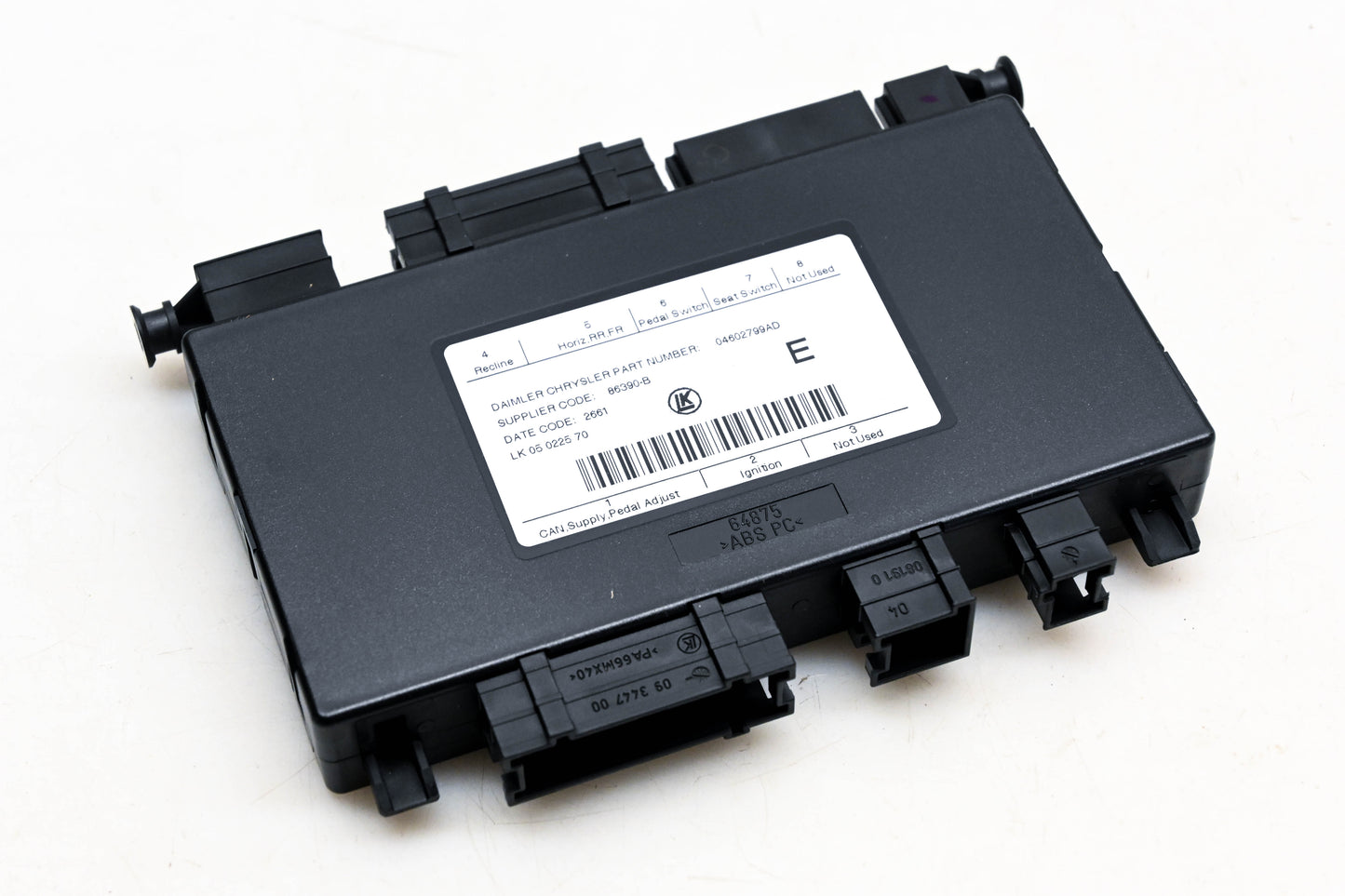 Mopar 04602799AD, 4602799AD Seat ECU Module NOS