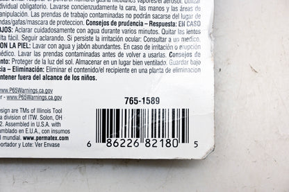 Permatex 765-1589, 82180 Ultra Black Gasket Marker NOS