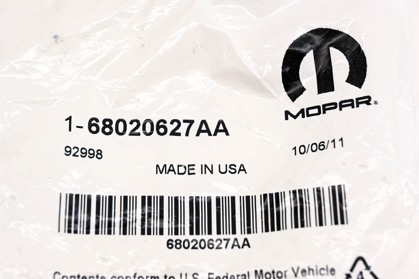 Mopar 68020627AA Parking Brake Adjuster NOS